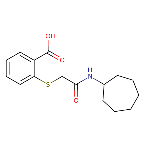 O=C(NC1CCCCCC1)CSc1ccccc1C(=O)O