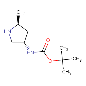 C[C@@H]1NC[C@H](C1)NC(=O)OC(C)(C)C