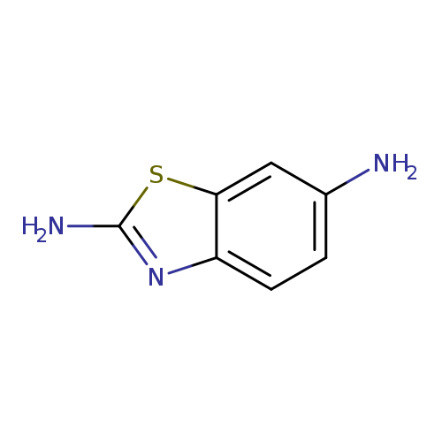 Nc1ccc2c(c1)sc(n2)N