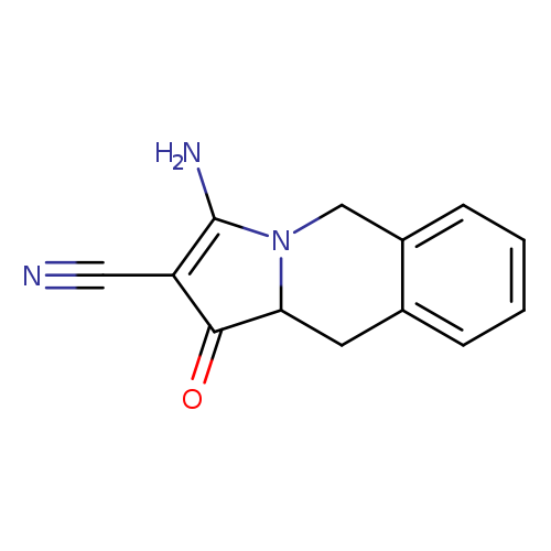 N#CC1=C(N)N2C(C1=O)Cc1c(C2)cccc1