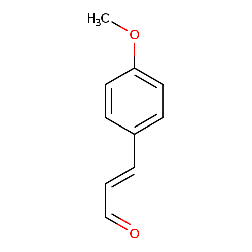 COc1ccc(cc1)/C=C/C=O