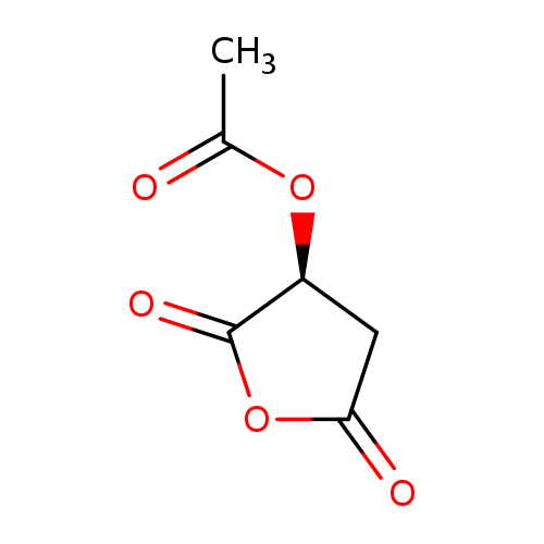 CC(=O)O[C@H]1CC(=O)OC1=O