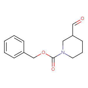 O=CC1CCCN(C1)C(=O)OCc1ccccc1