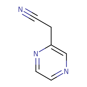 C(c1cnccn1)C#N