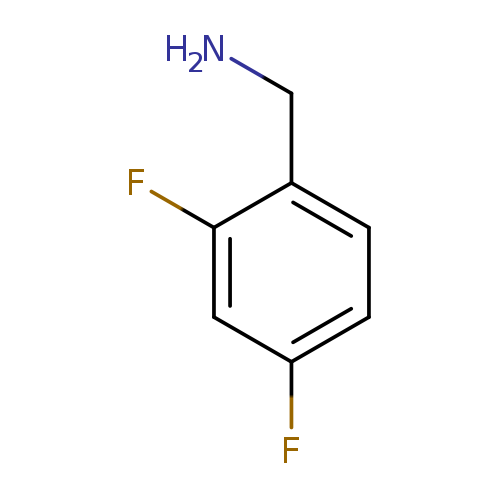 NCc1ccc(cc1F)F