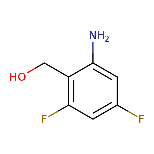 OCc1c(N)cc(cc1F)F