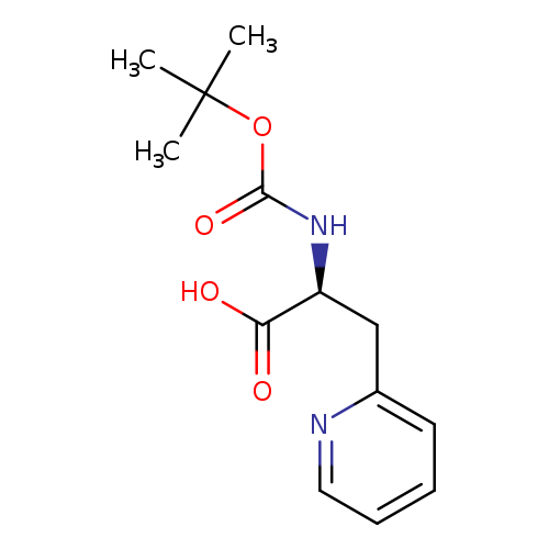 O=C(OC(C)(C)C)N[C@H](C(=O)O)Cc1ccccn1