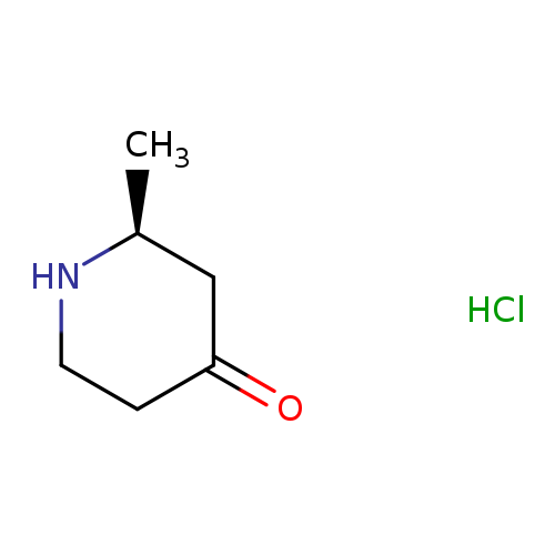 C[C@@H]1NCCC(=O)C1.Cl