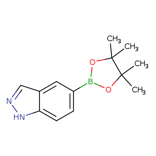 CC1(C)OB(OC1(C)C)c1ccc2c(c1)cn[nH]2