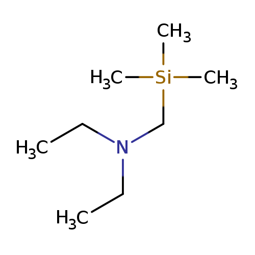 CCN(C[Si](C)(C)C)CC