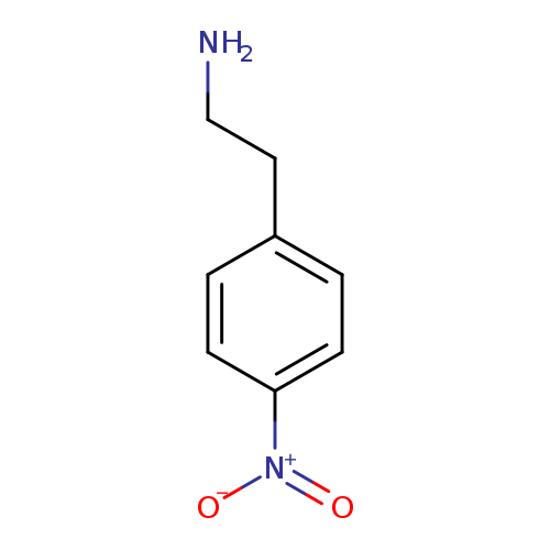 NCCc1ccc(cc1)[N+](=O)[O-]