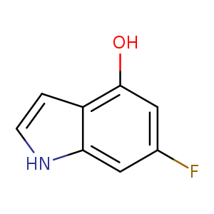 Fc1cc(O)c2c(c1)[nH]cc2