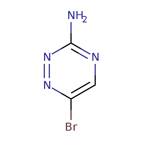 Nc1ncc(nn1)Br