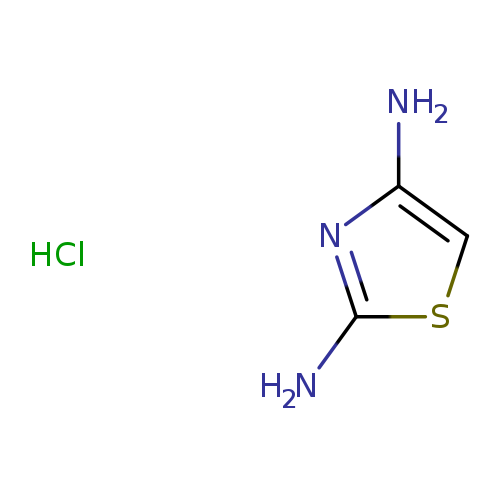 Nc1scc(n1)N.Cl