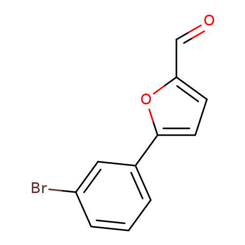 O=Cc1ccc(o1)c1cccc(c1)Br