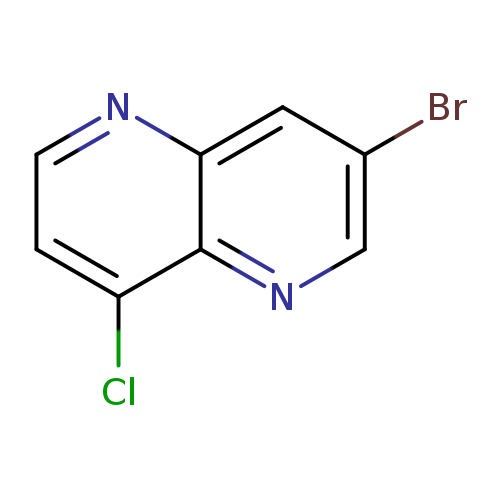 Brc1cnc2c(c1)nccc2Cl