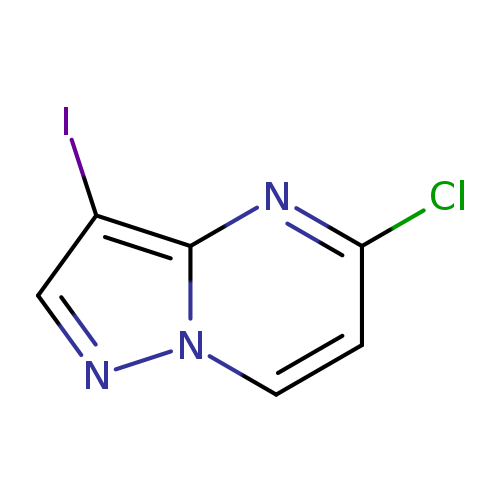 Clc1ccn2c(n1)c(I)cn2