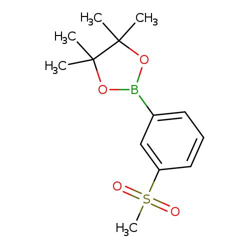 CC1(C)OB(OC1(C)C)c1cccc(c1)S(=O)(=O)C