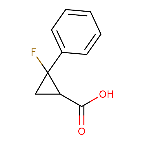 OC(=O)C1CC1(F)c1ccccc1