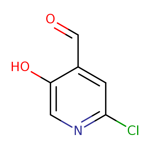 O=Cc1cc(Cl)ncc1O