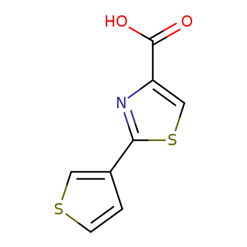 OC(=O)c1csc(n1)c1cscc1