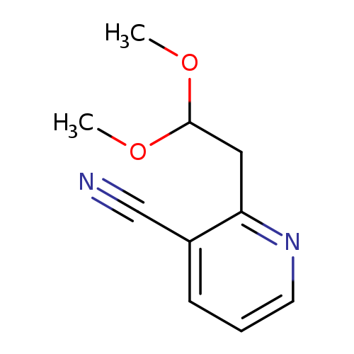 COC(Cc1ncccc1C#N)OC