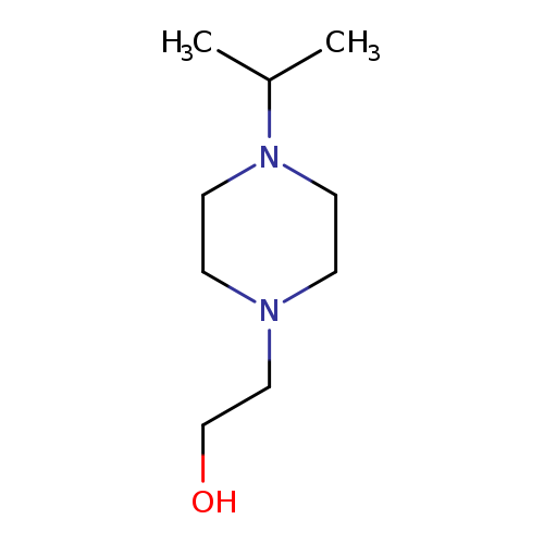 OCCN1CCN(CC1)C(C)C