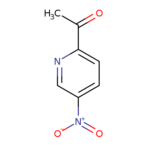 CC(=O)c1ccc(cn1)[N+](=O)[O-]