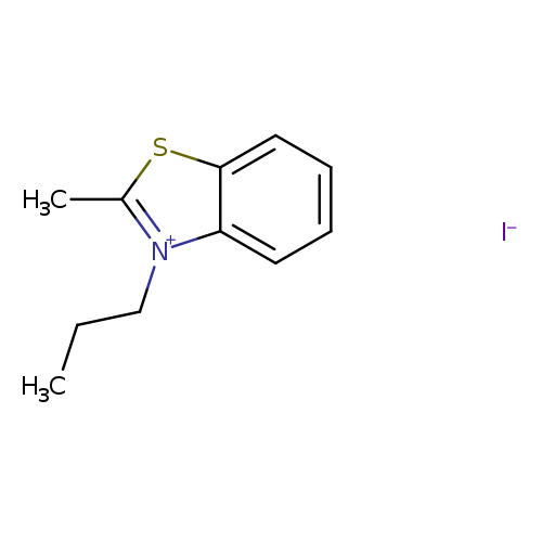 CCC[n+]1c(C)sc2c1cccc2.[I-]