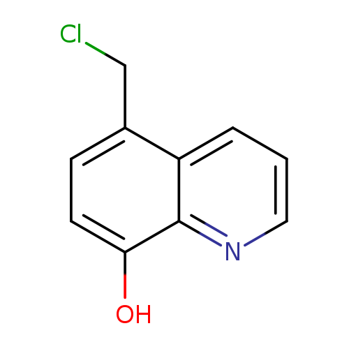 ClCc1ccc(c2c1cccn2)O
