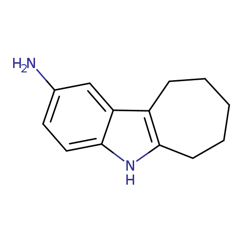 Nc1ccc2c(c1)c1CCCCCc1[nH]2