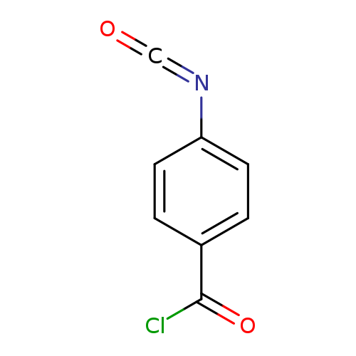 O=C=Nc1ccc(cc1)C(=O)Cl