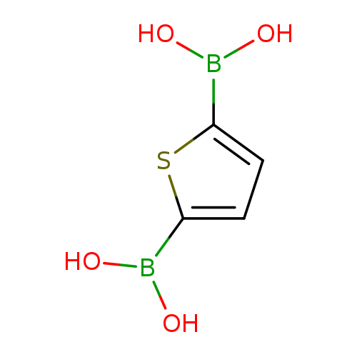 OB(c1ccc(s1)B(O)O)O
