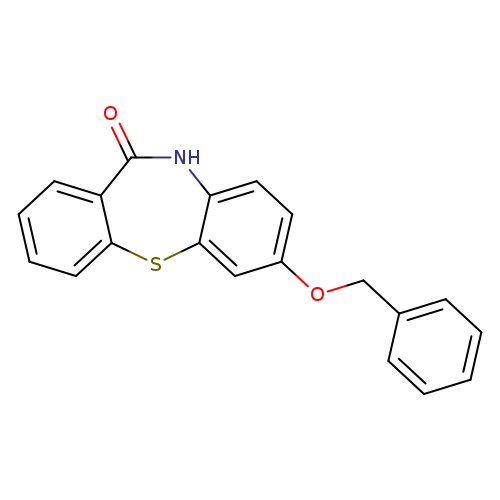 O=C1Nc2ccc(cc2Sc2c1cccc2)OCc1ccccc1