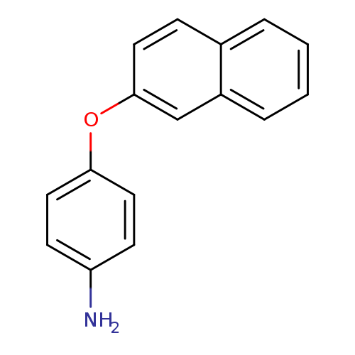 Nc1ccc(cc1)Oc1ccc2c(c1)cccc2