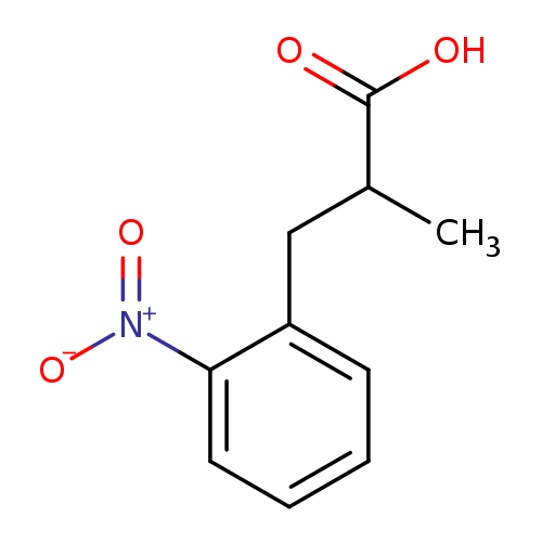 OC(=O)C(Cc1ccccc1[N+](=O)[O-])C