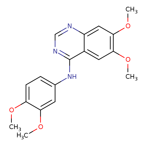 COc1ccc(cc1OC)Nc1ncnc2c1cc(OC)c(c2)OC