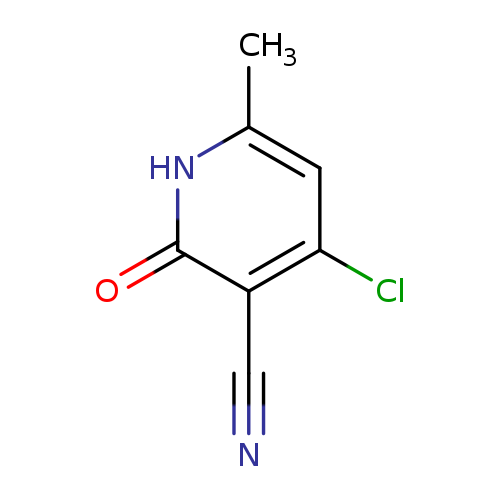 Cc1cc(Cl)c(c(=O)[nH]1)C#N