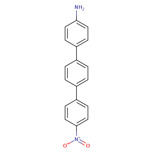 Nc1ccc(cc1)c1ccc(cc1)c1ccc(cc1)[N+](=O)[O-]
