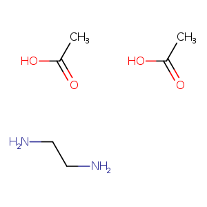 CC(=O)O.CC(=O)O.NCCN