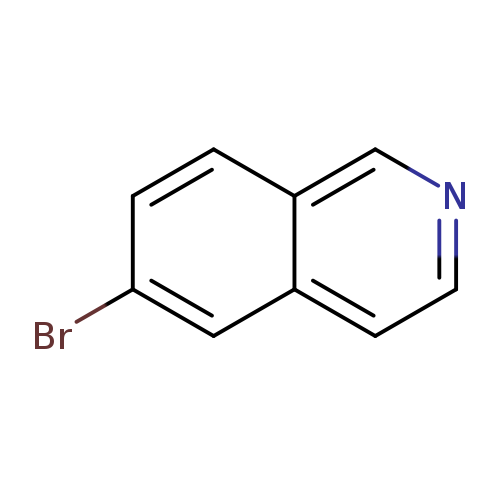 Brc1ccc2c(c1)ccnc2