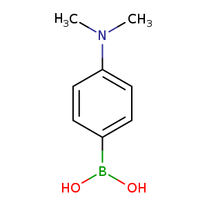 OB(c1ccc(cc1)N(C)C)O