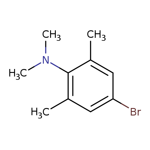 CN(c1c(C)cc(cc1C)Br)C