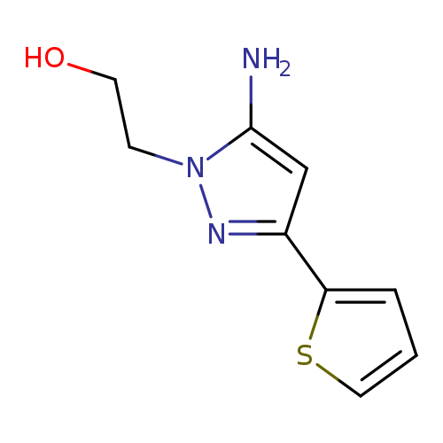 OCCn1nc(cc1N)c1cccs1