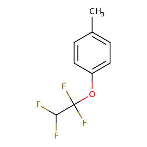 FC(C(Oc1ccc(cc1)C)(F)F)F