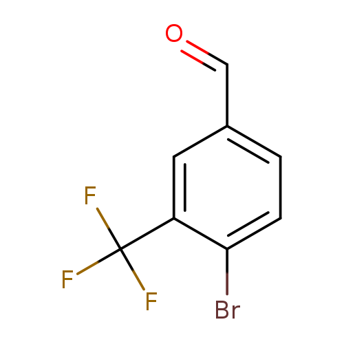 O=Cc1ccc(c(c1)C(F)(F)F)Br