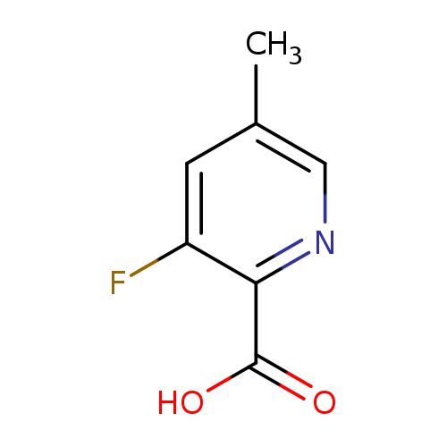 Cc1cnc(c(c1)F)C(=O)O