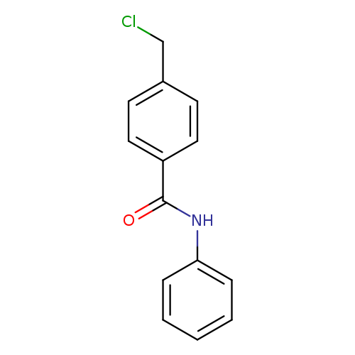 ClCc1ccc(cc1)C(=O)Nc1ccccc1