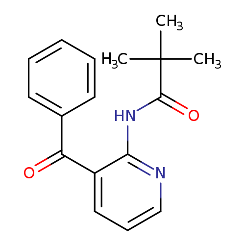 O=C(C(C)(C)C)Nc1ncccc1C(=O)c1ccccc1