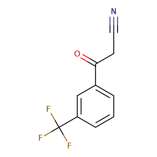 N#CCC(=O)c1cccc(c1)C(F)(F)F